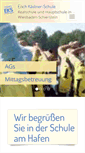 Mobile Screenshot of erich-kaestner-schule-schierstein.de